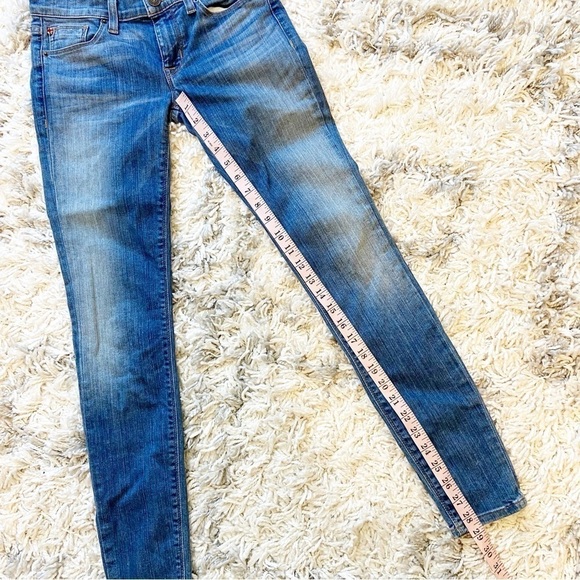 Hudson | Low Rise Skinny Jeans Size 25 - Picture 9 of 10